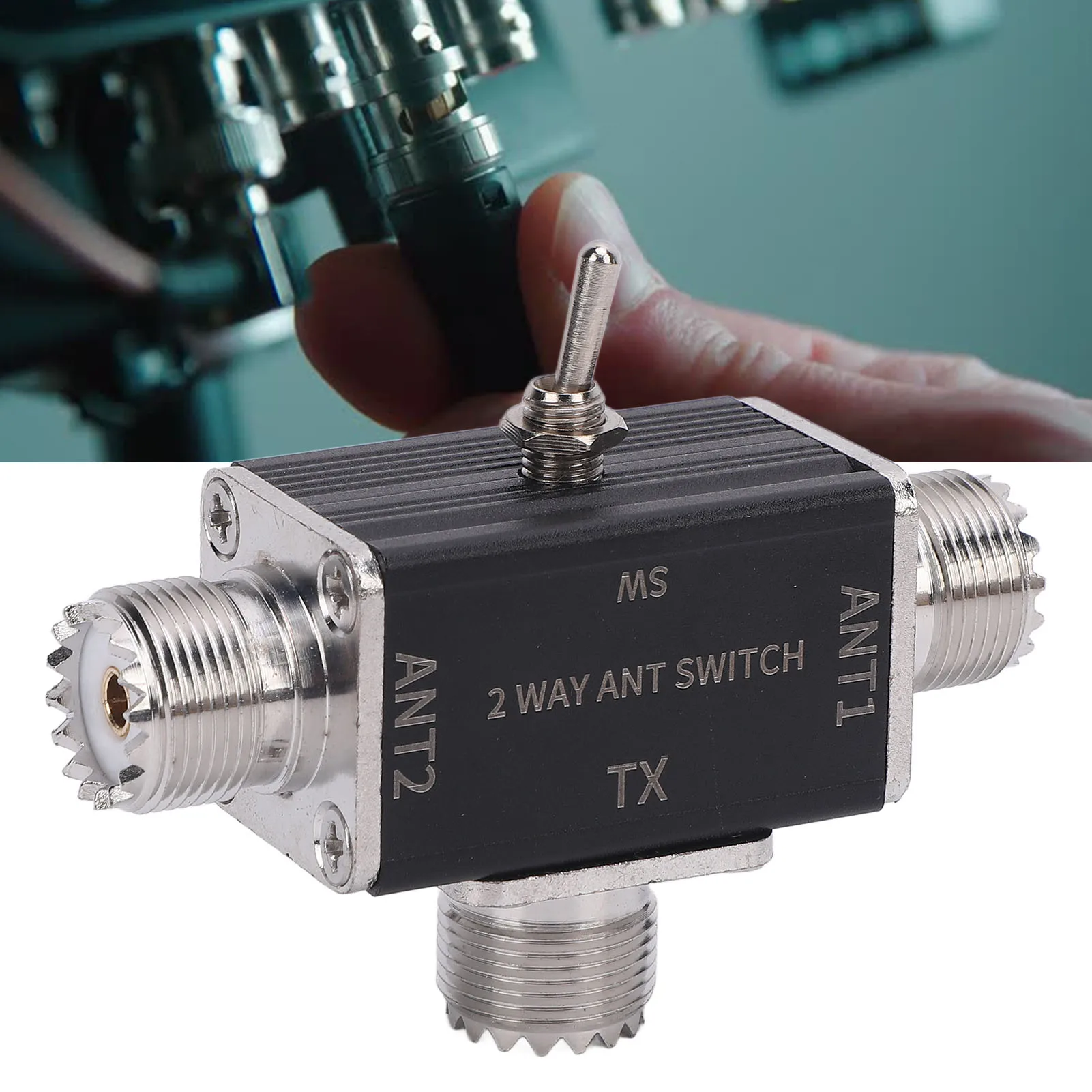 Antennae  Antennae  1 Input 2 Output 0-50MHz Frequency SO239 Interface 2 Way Manual Antennae Transfer