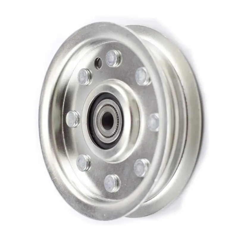 A20F-756-0627 756-0627B GW-7560627 MTD 756-0627D Idling Pulley Metal Lawn Mower Single Groove White Zinc Idle Pulley