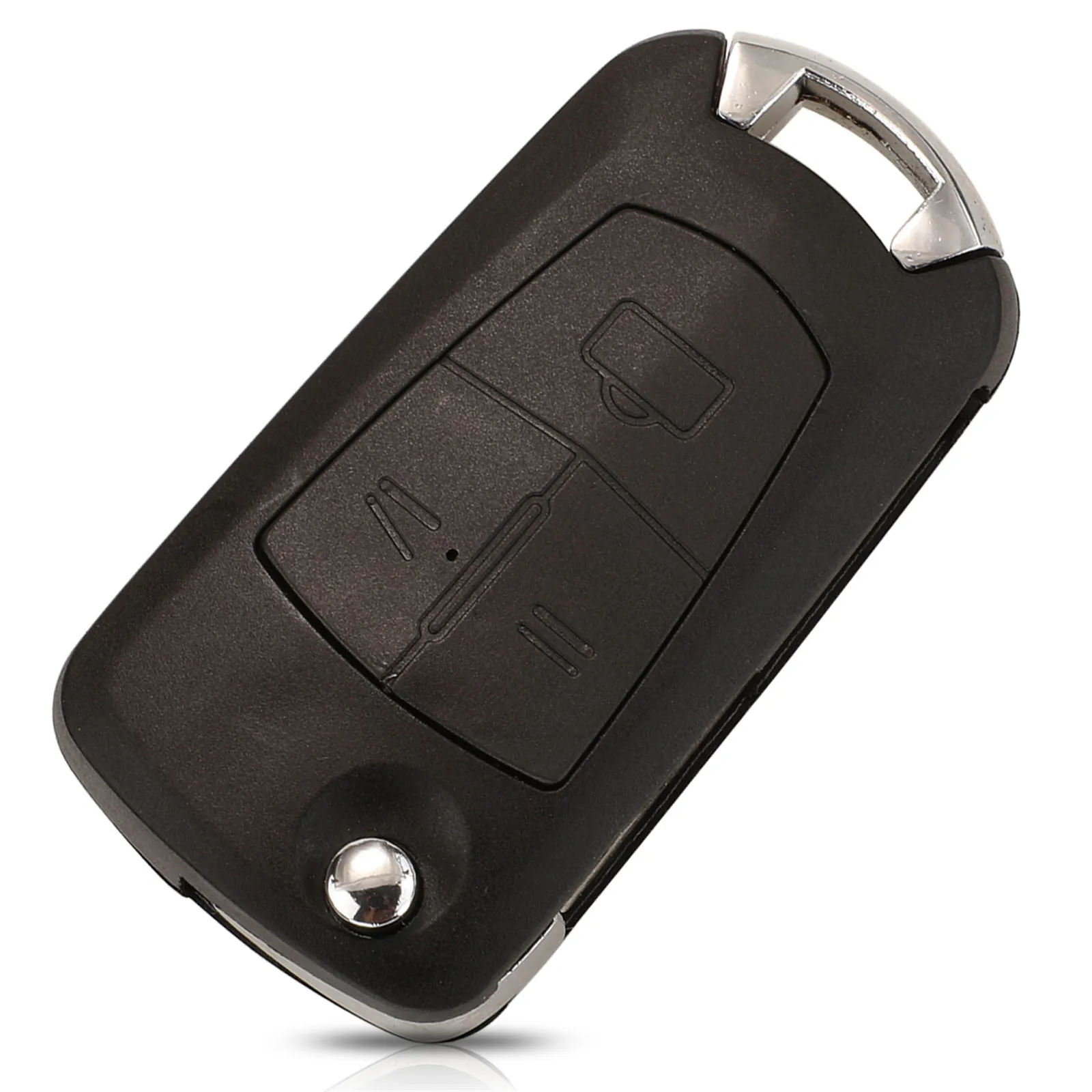 Jingyuqin อัพเกรด 3 ปุ่มสําหรับ Opel Vauxhall Corsa D Astra Vectra Zafira Signum REMOTE Key SHELL FOB HU100/43/46 YM28 ใบมีด