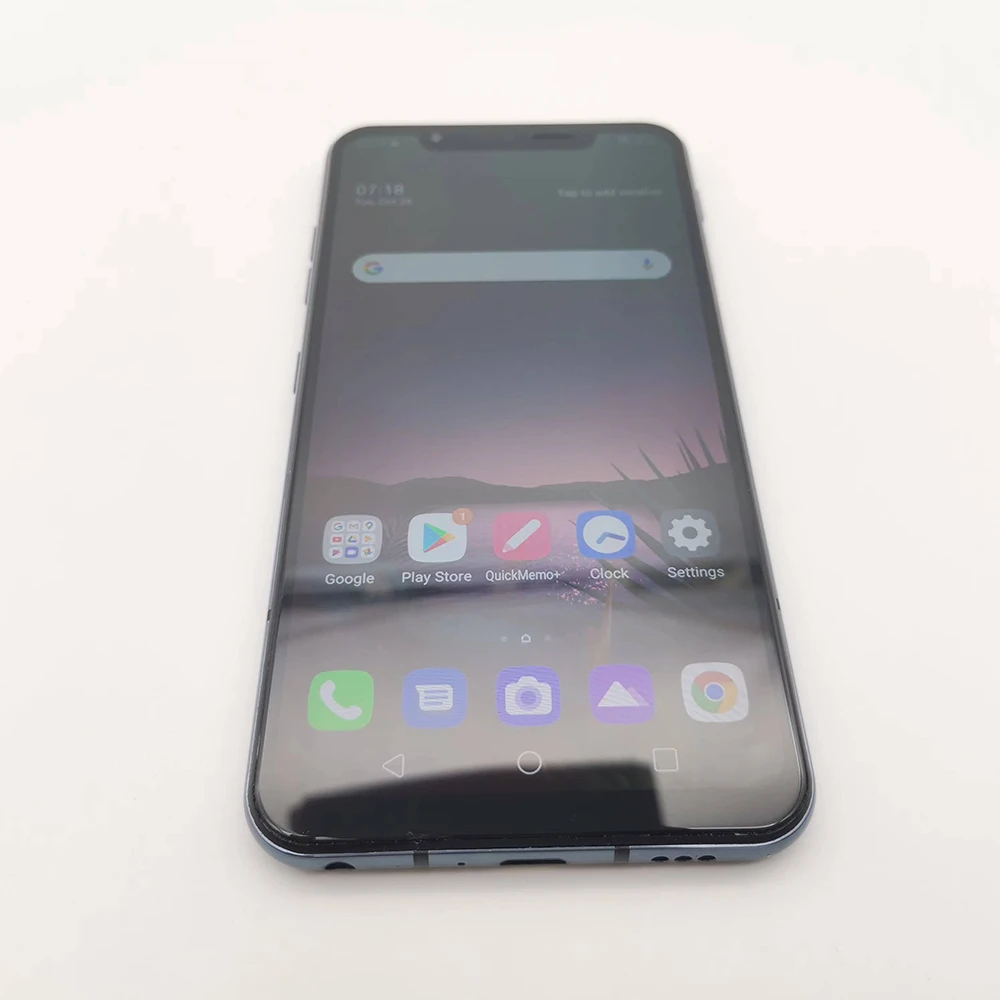 الأصلي LG G8S ThinQ 4G G810EAW ثنائي الشريحة الهاتف المحمول 6.21 ''13MP بصمة بلوتوث أندرويد الهاتف الذكي