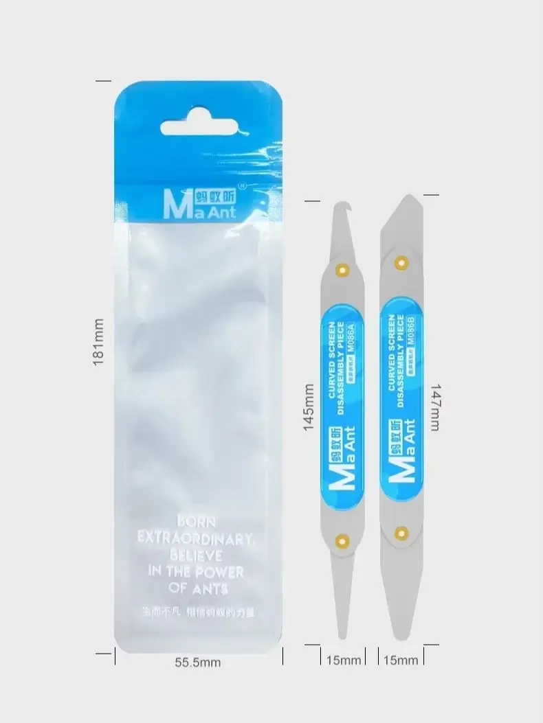 MaAnt M086A M086B Curved Screen Disassembly Blade Tool Multi Functional Opening Tool for Mobile Phone Repair Knife