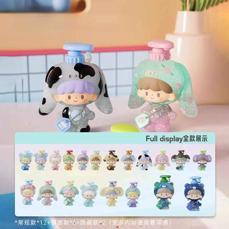 Look for Unicorns King Zhuo I Love Bathing Series Blind Box Figure Doll Toys Regali misteriosi Ornamenti da tavolo Periferiche anime