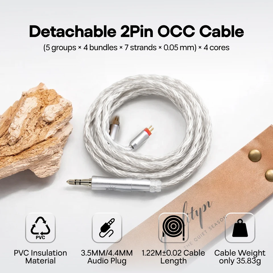 Linsoul Kiwi Ears Orchestra II 10BA In-Ear Monitor