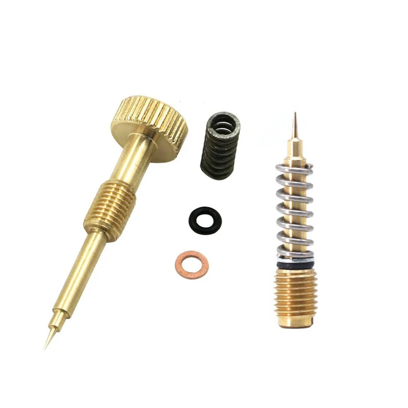 Metal Motorcycle Carburetor Air Adjusting Screw Idle Mixture Fuel Ratio Screw For Harley CV40 Keihin CVK34 CVK36 CVK40