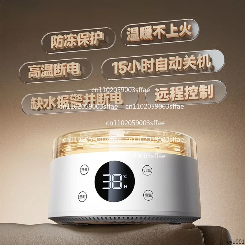 Mattress Pad for Bed & Kang, Fire-Free Safe Heating New Model Water Circulation Electric Blanket - Single/Double Size Heated