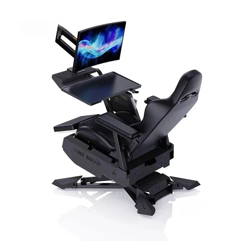 Lazy Cockpit Integrated Home Office Chairs Zero Gravity Notebook Cockpit Gaming Chair Multifunctional Comfortable Computer Chair
