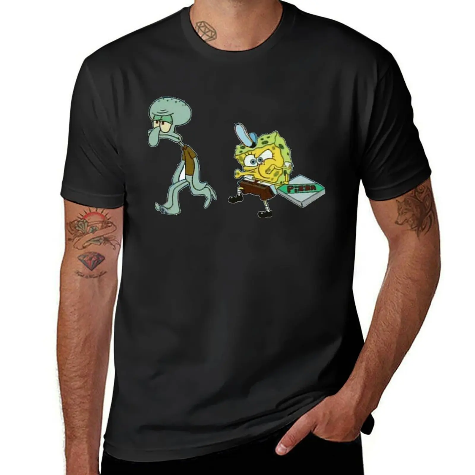 Krusty Krab Pizza Magnet T-Shirt oversizeds for a boy customs design your own sublime mens graphic t-shirts funny