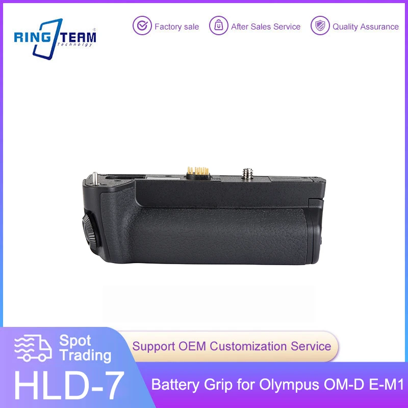 Replacement HLD-7 Battery Grip for Olympus OM-D E-M1 OMD EM1 SLR Camera Grip Work BLN-1 Battery Holder