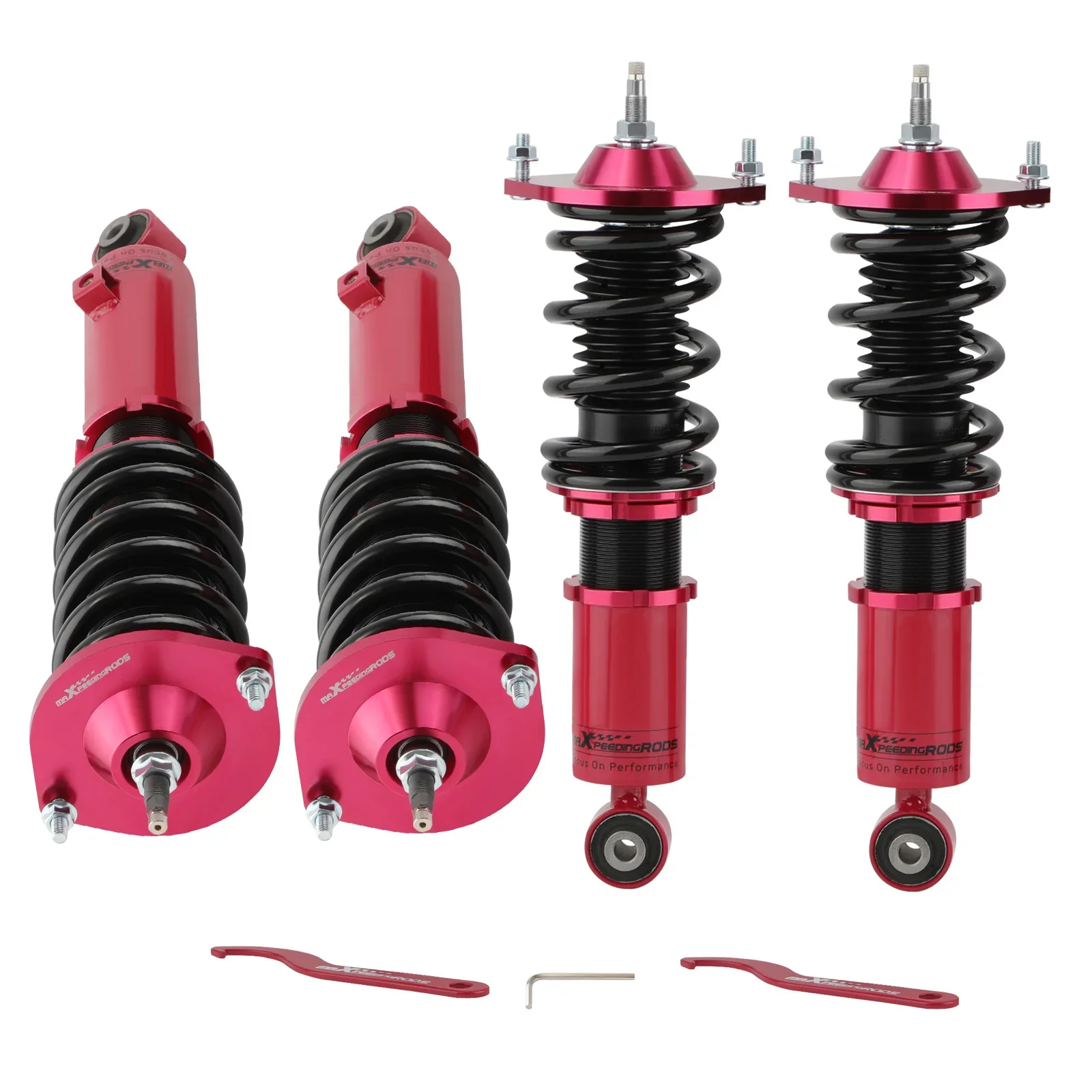For maXpeedingrods Coilover Suspension Car Shock Absorber For Mazda MX5 MK1 NA Miata 1990-2005 24 ways Adjustable