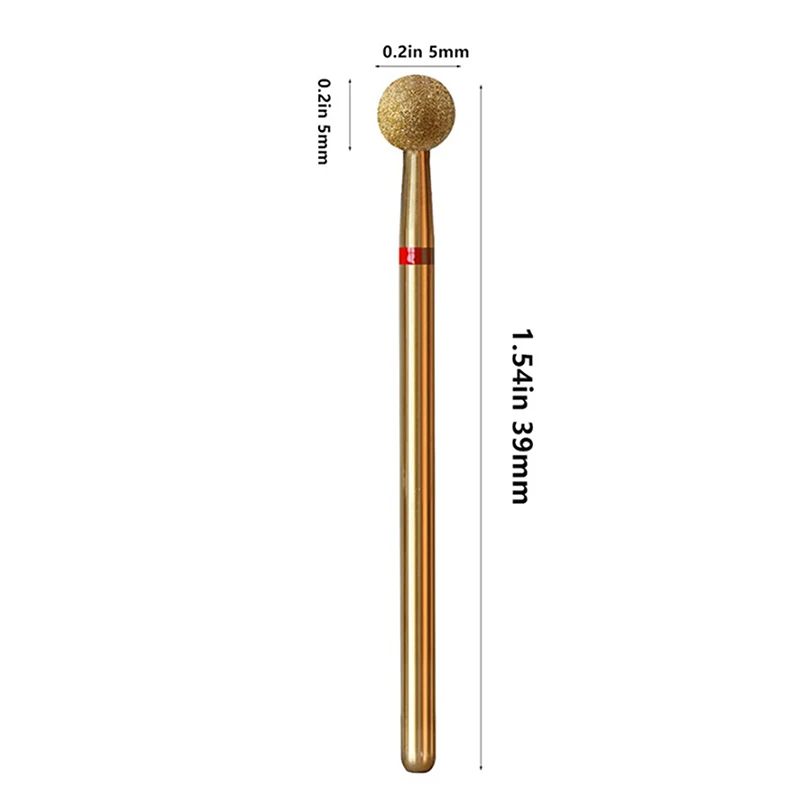Ball Kopf Die Grinder Bits Schleif Werkzeuge Wolfram Rotary Datei Bohrer Nagel Bohrer Bits Elektrische Maniküre Werkzeuge Polieren Zubehör