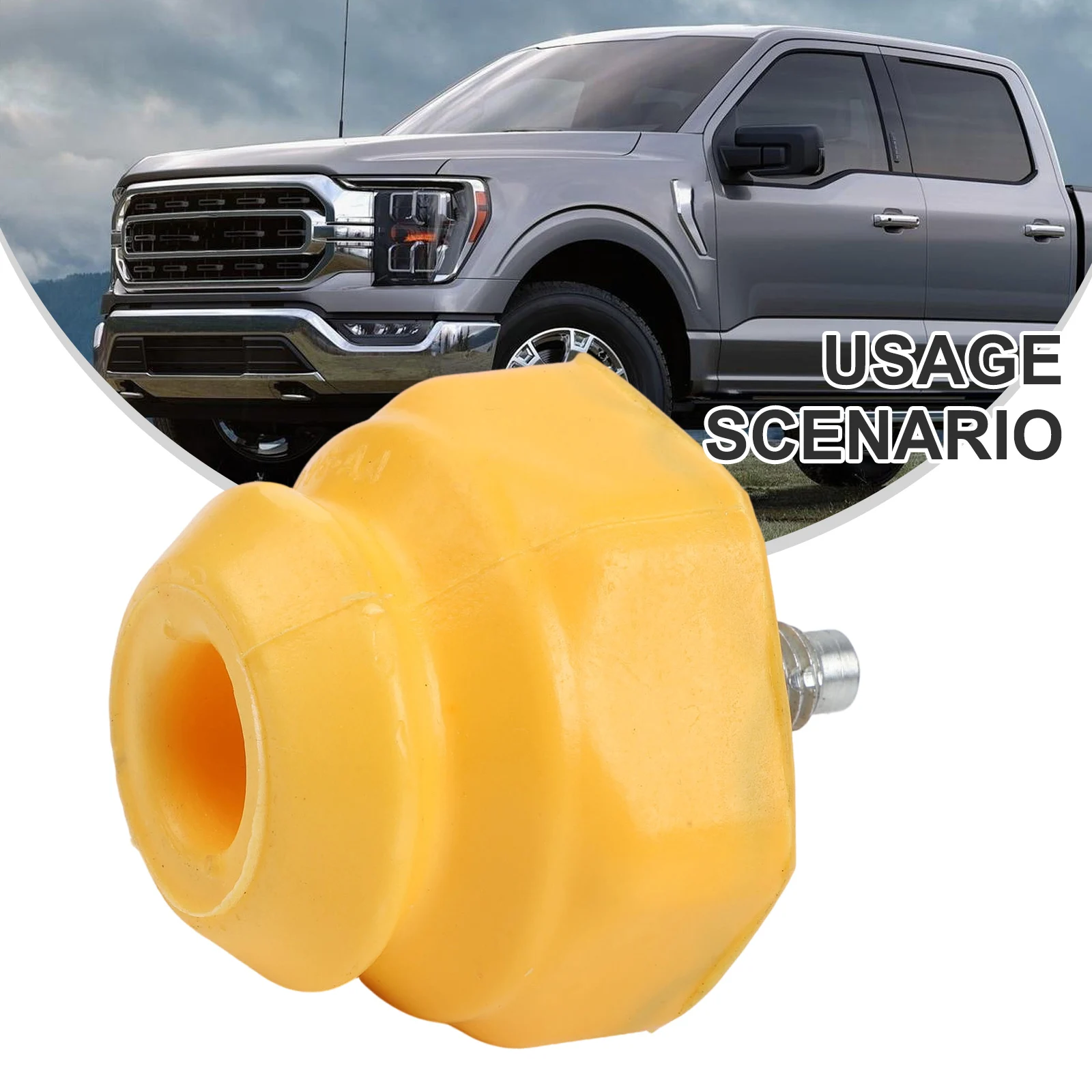 Tope de Suspensión Delantera para Ford Ranger 2011-2023, Ajuste Directo, Números de Pieza 1882266 EB3C3A016AA, Ubicación Delantera del Vehículo