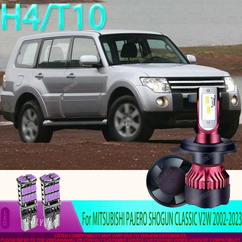 

When Halogen Upgrades Aren't Enough: Step Up to True 150W LED Performance For MITSUBISHI PAJERO SHOGUN CLASSIC V2W 2002-2023