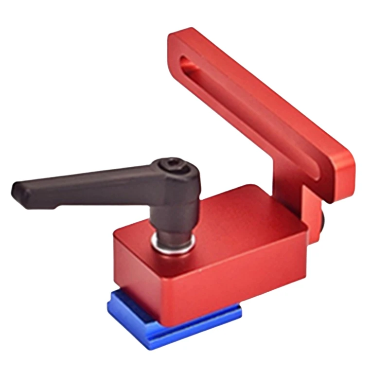 

HLZS-Woodworking 30 Type Slide Limiter Slide Rail Block Woodworking Table DIY Track Positioner Woodworking Auxiliary Tools
