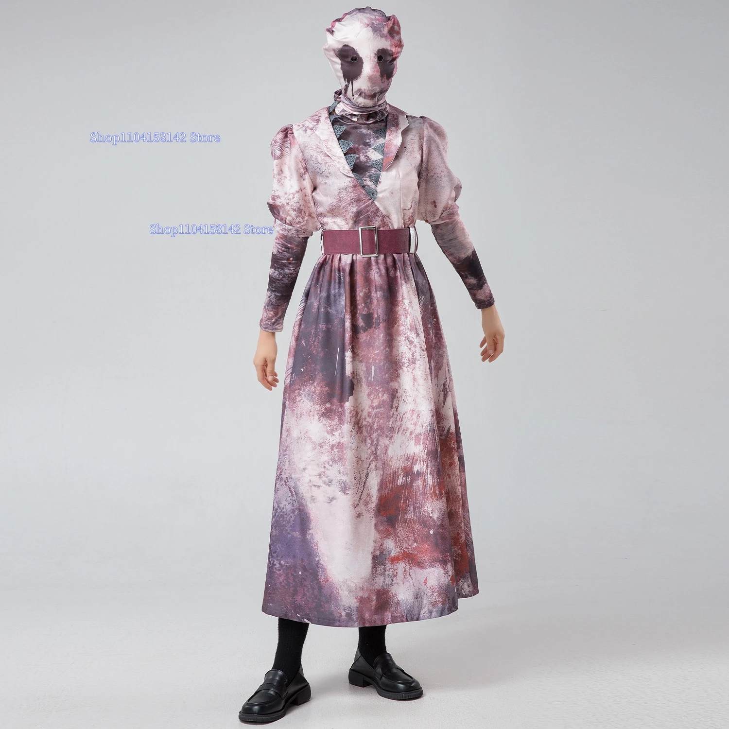 Game Dead Zombie Daylight Fancy Dress Up Scary Nurse Killer Costume Women Sally Smithson Cosplay