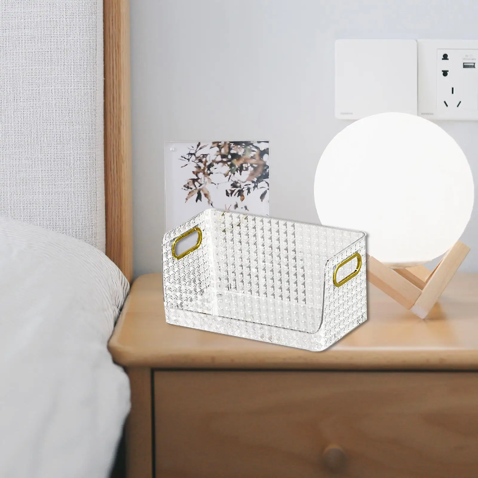 収納ビン収納バスケット装飾スタッカブル多目的オープンジュエリー収納ボックス化粧品用用品キッチン