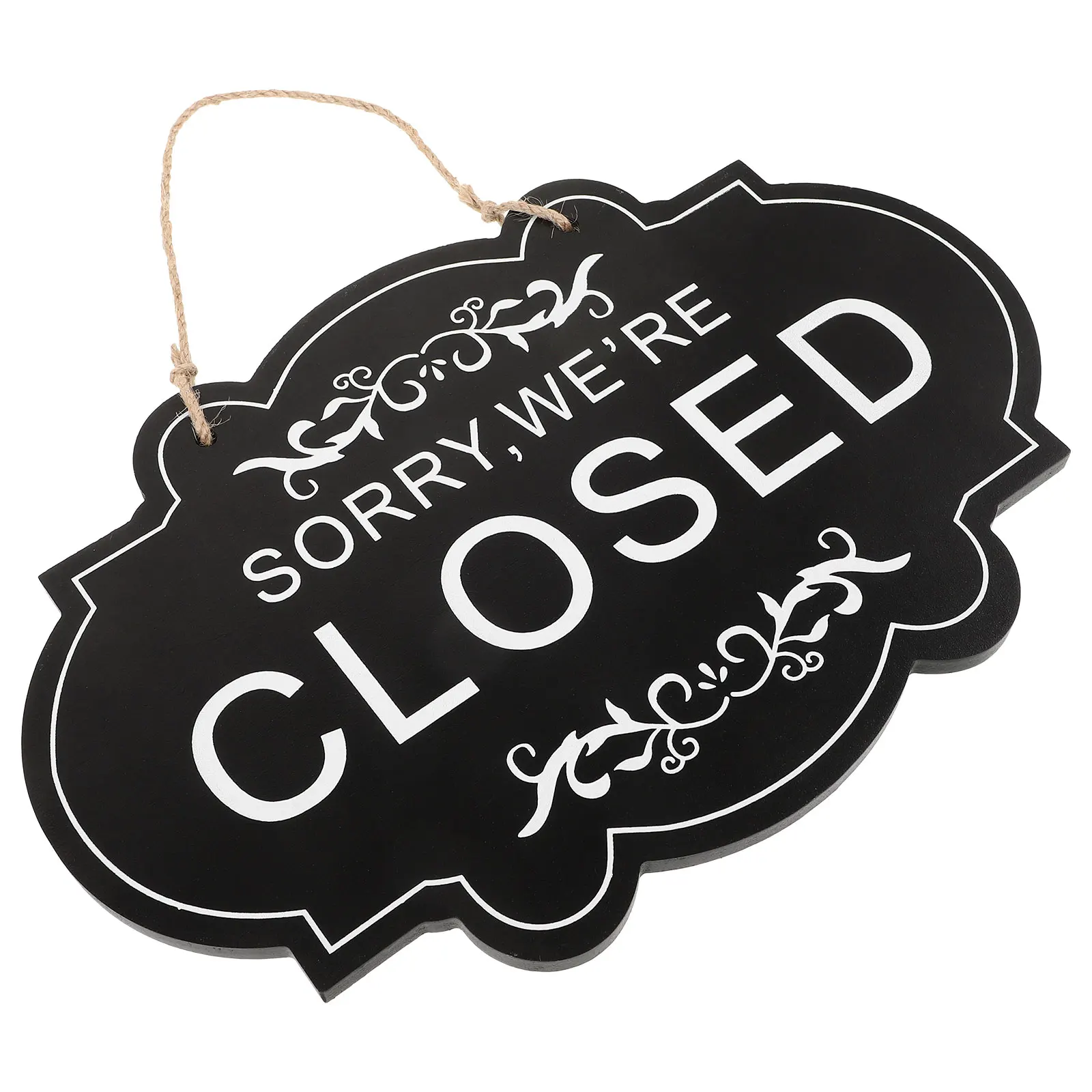 

Wooden Door Sign Double Sided Open Close Store Home Decor Craft Wall Plaque Wooden Closed Sign Business Entrance Decor
