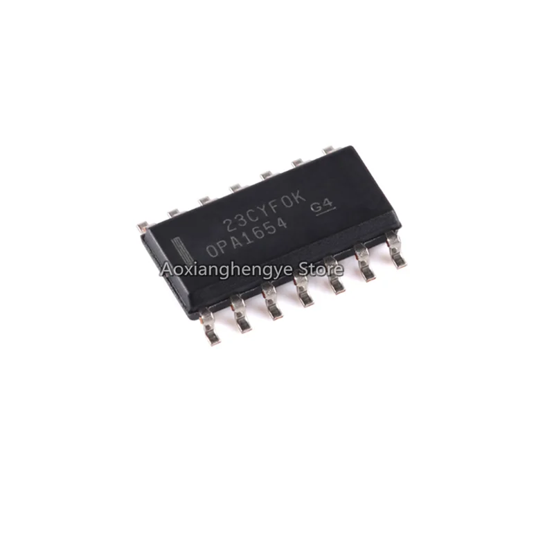 1PCS OPA1654AIDR OPA1654 OPA4140AIDR 04140A OPA4330AIDR 04330A SOP14 Four-channel precision JFET amplifier chip