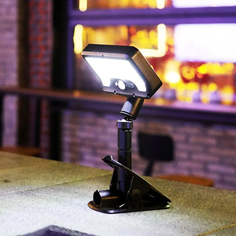ضوء الشرفة مقاوم للماء ضوء الجدار الشمسي تشغيل/إيقاف تلقائي 92 LED ضوء مستشعر الحركة 360 ° تدوير 4 طرق LED التعريفي مصباح التخييم #4