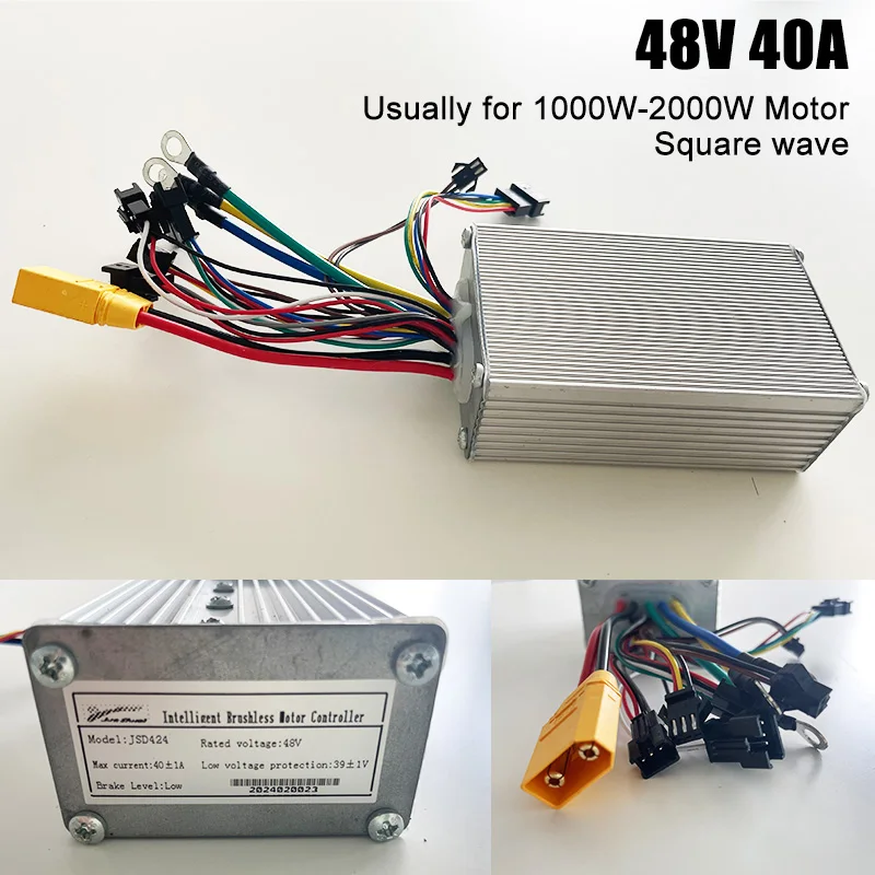 Controlador Bicicleta Eléctrica 36V 48V LCD 14A 20A 25A 40A