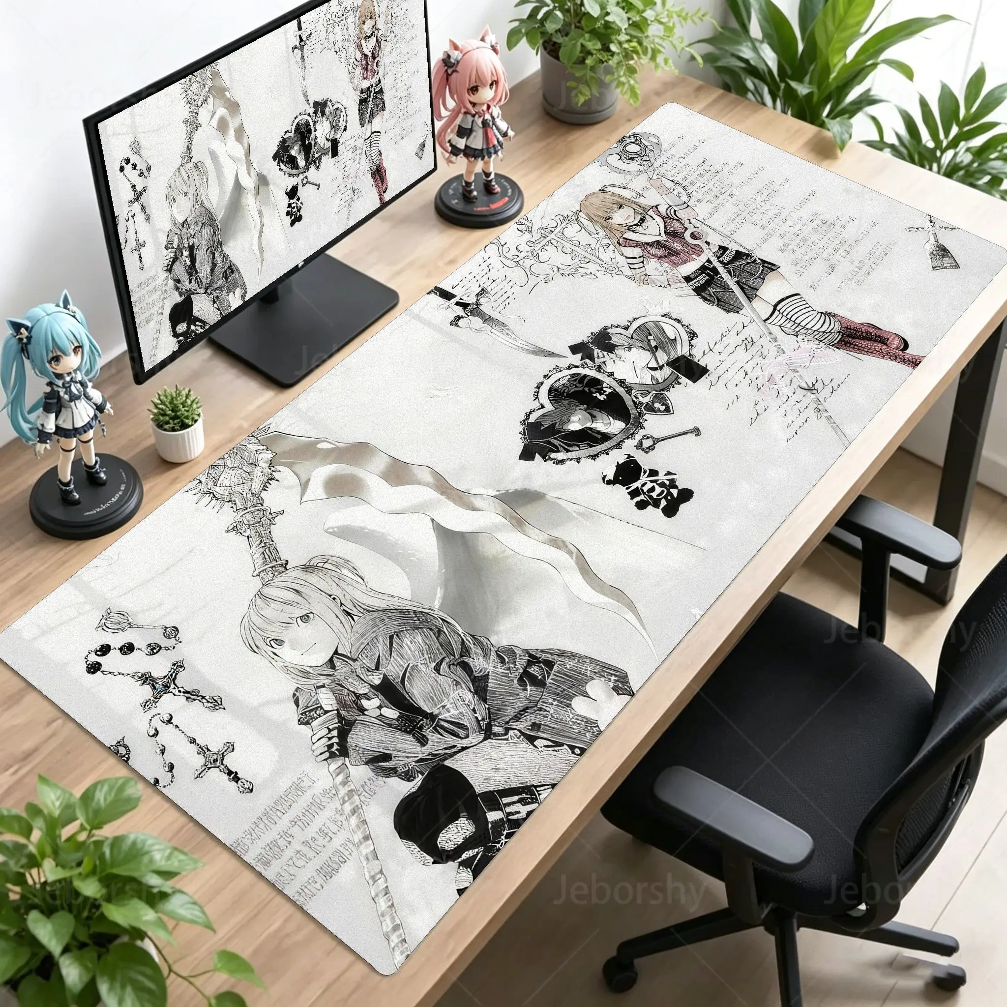 Nouveau tapis de bureau Misa A - Esports Gaming Keyboard And Mouse avis et prix