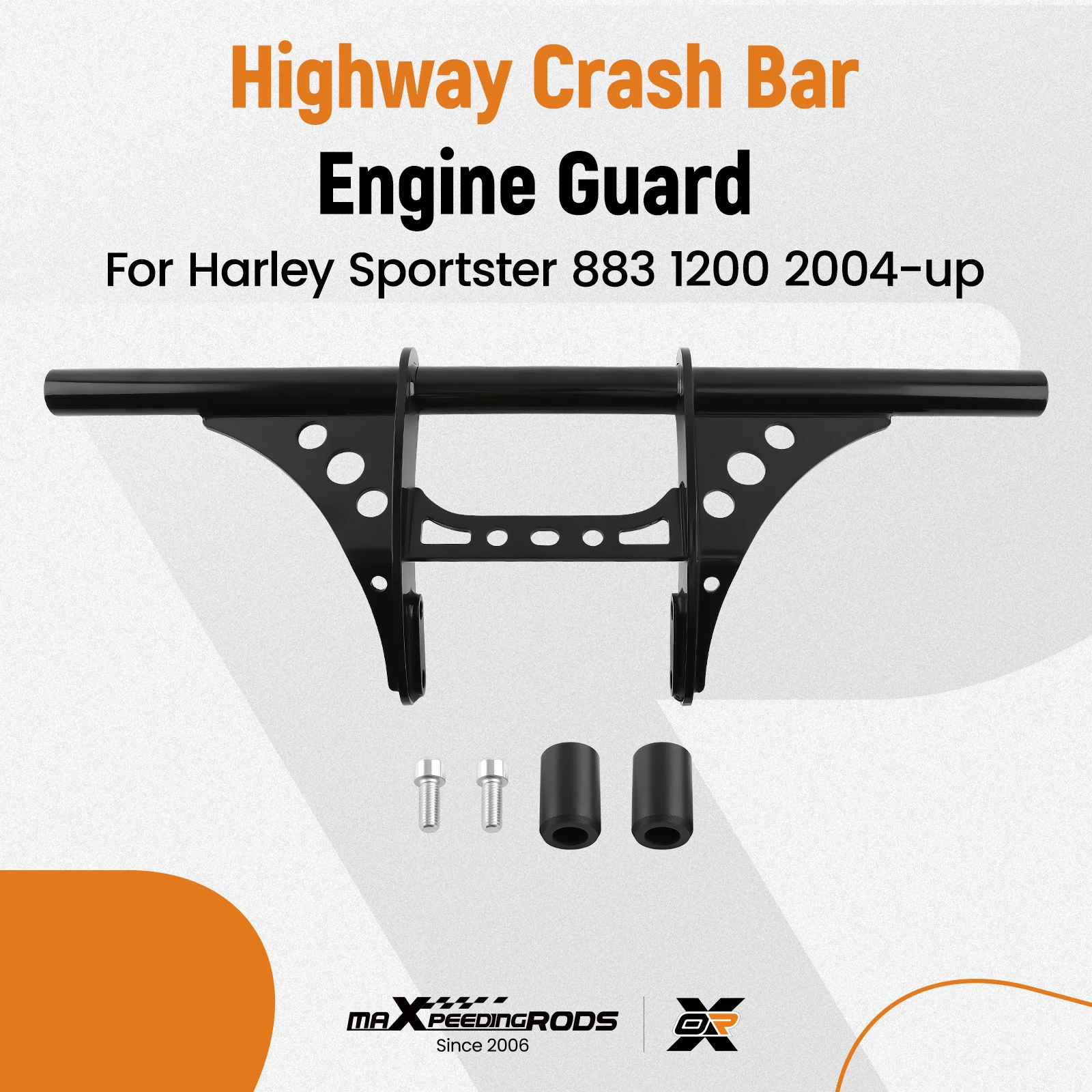 

Highway Crash Bar Engine Guard for Harley Sportster Iron 883 1200 XL