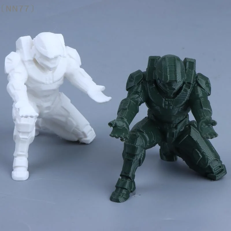 〔NN77〕3D Printed Tech Soldier Pen Holder Creative Desktop Storage Stationery Display Decoration〔W7〕
