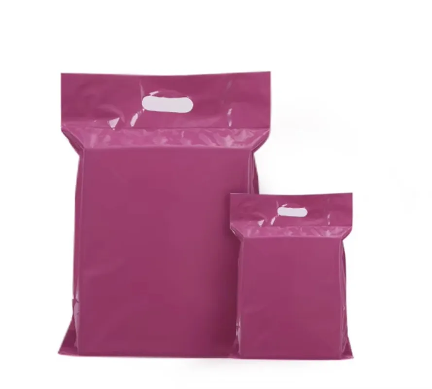 

25PCS Smell Proof Mailing purple Bags - Self-Sealing Poly Envelopes for Shipping, Shoes, Gifts , Reusable Tote Bags