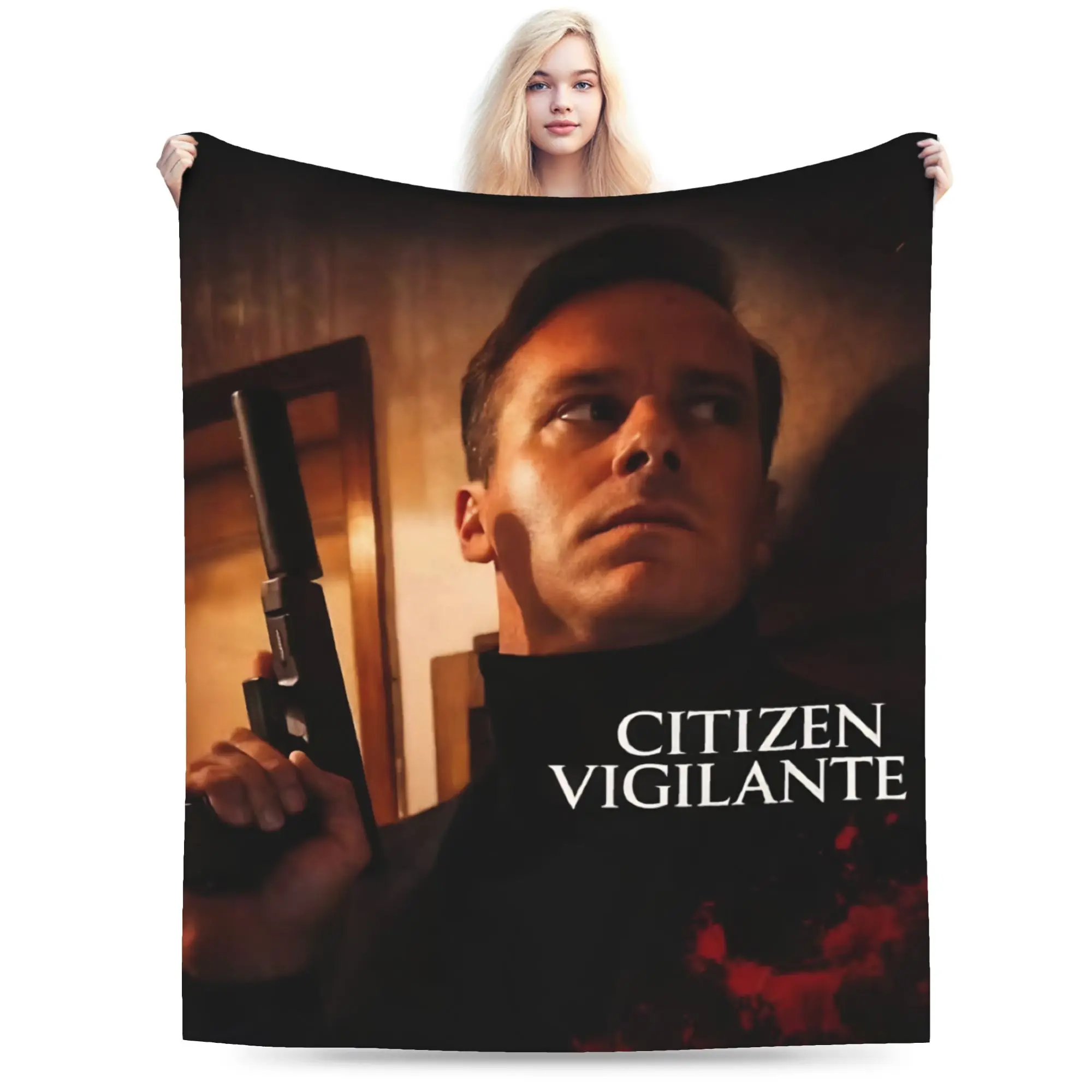 Citizen Vigilante Armie Hammer  Stuff Blanket Lightweight Thin Fleece  Throw Blankets Comfortable Rug Piece