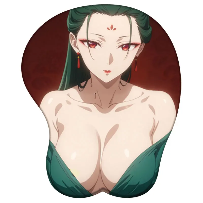 The Apothecary Diaries 3D Silicone Mousepad Anime Maomao Meimei Wrist Support Mouse Pad Manga Hentai Sexy Wrist Rest Mouse Mat view 2