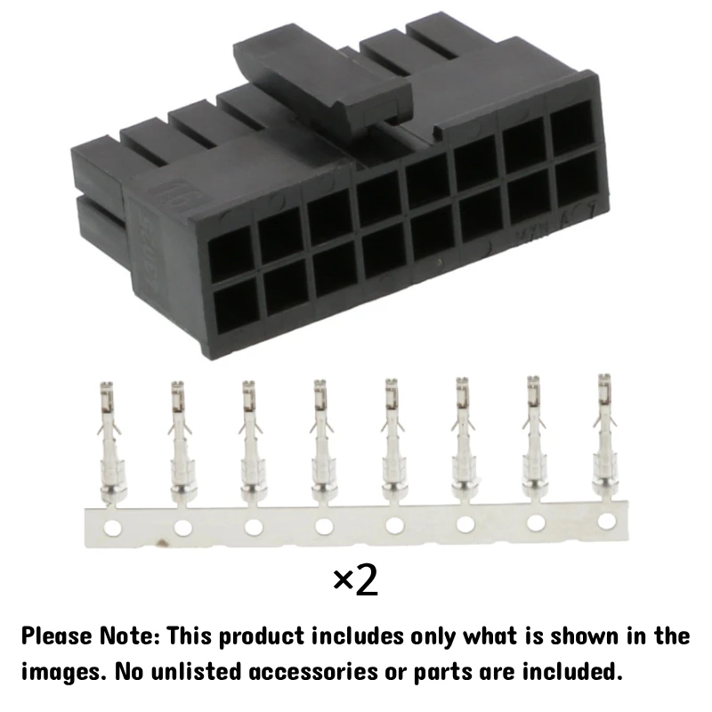 430251400,Female Housing,PCB Header Connector,430251600,Micro-Fit 3.0,430201200,10/12/14/16P,Pitch 3.00mm,Male,430201000
