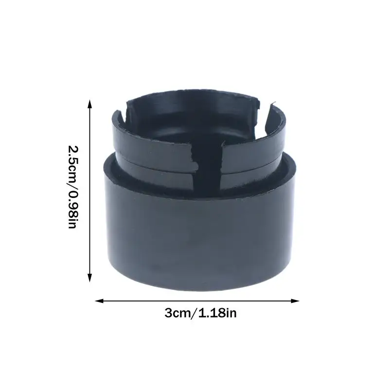 5 قطعة البلاستيك 7L6 601 173A 2ZZ كروم عجلة العروة الترباس الجوز غطاء تغليف ABS البلاستيك مع الثلاثي الكروم النهاية ل طوارق 2004-2014