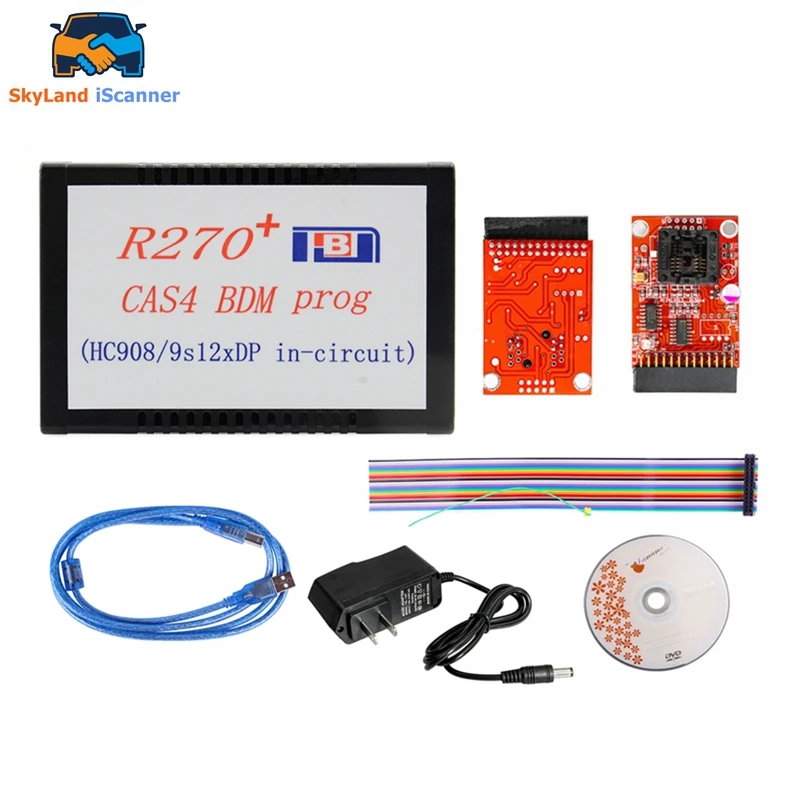 

Best Quality R270 BMD R270+ V1.20 Auto CAS4 BDM Programmer CAS4 BDM Programmer Professional for bmw key prog car diagnostic NEW