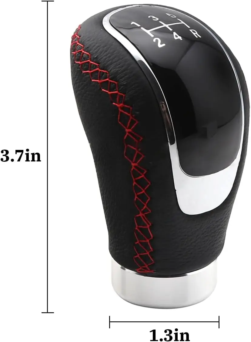 Strengthened manual gearshift knob, 5-speed gearshift knob, PU gearshift handle, automotive manual universal transmission, inter