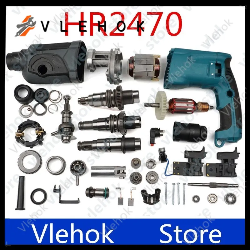 Replace for HR2470 Electric Hammer Impact Drills Power Tool Accessories Tools Part Armature Rotor Stator Field