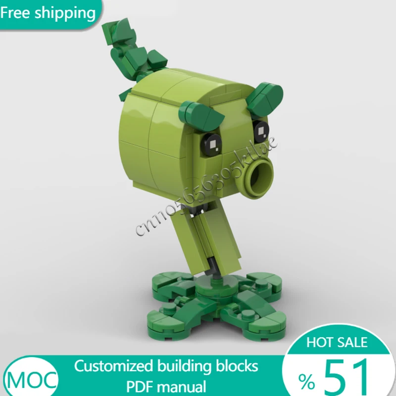 115 PCS Trees repeater MOC Customize Modular Building Block Design Kids Model Popular Technology Simple DIY Toy Birthday Gift