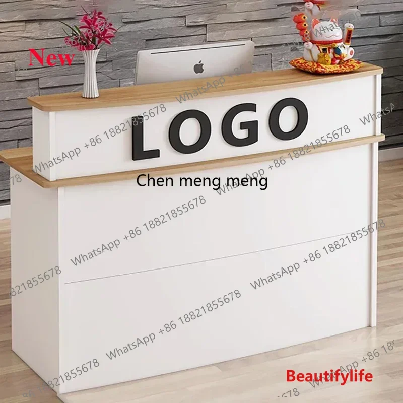 

Витрина-прилавок 03A: Современная элитная мебель для церкви, профессиональная эстетичная стойка ресепшн, стол для кафе, буфет, кассовый шкаф