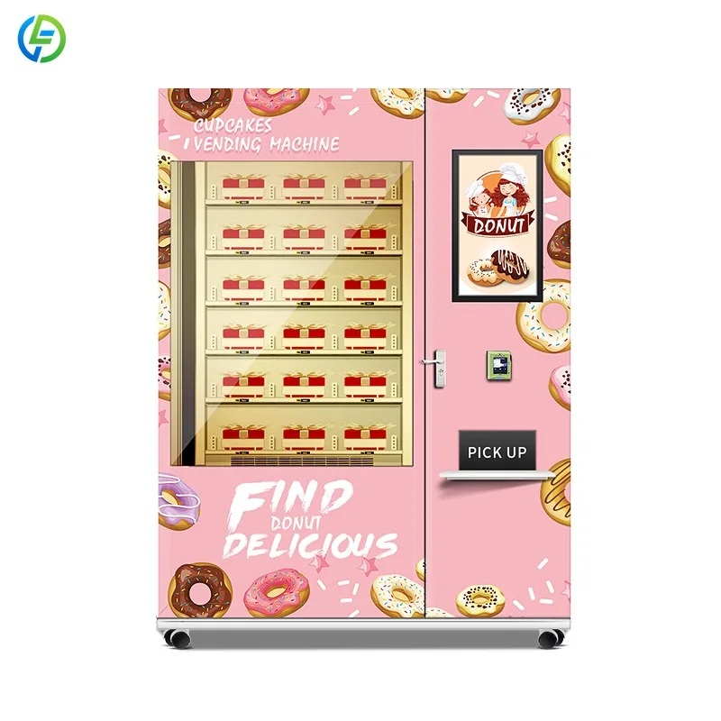 Customized Vending Machine Supplier Automatic Elevator System Donut vending machine Doughdut Vending Machine