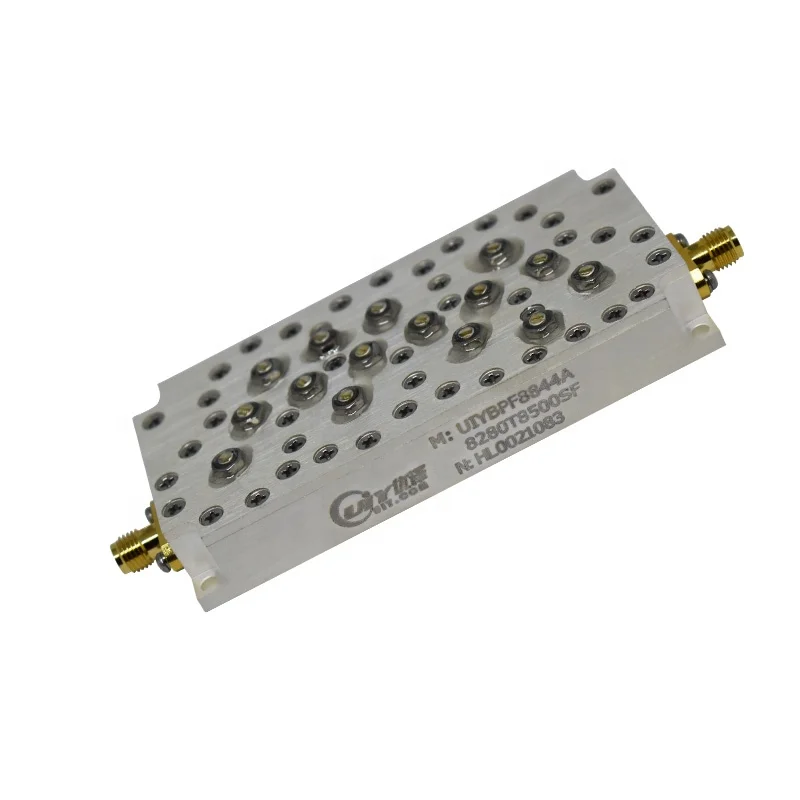 8280 إلى 8500 ميجا هرتز مرشحات ممر الموجة الترددات اللاسلكية UHF VUF 50W RF مرشح تجويف