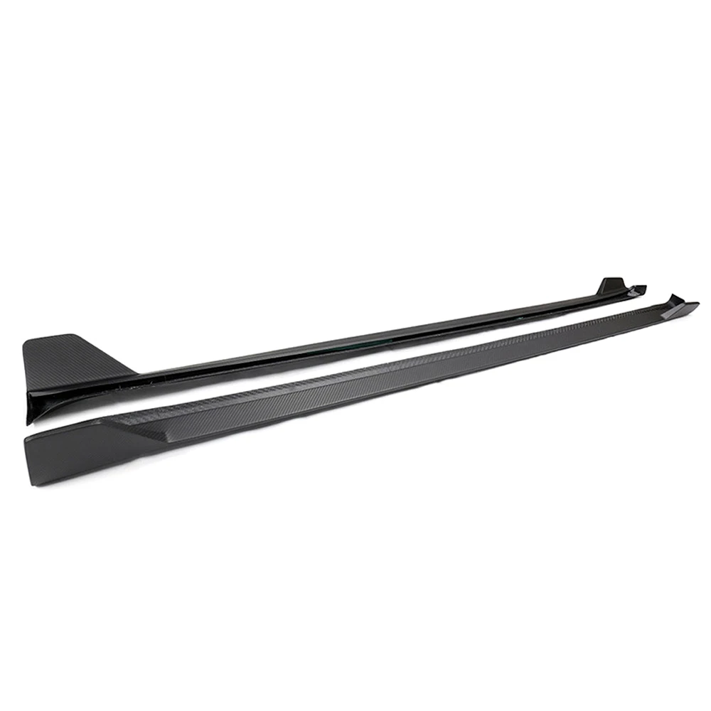 

Dry Carbon Fiber Cover for Teslal Model 3 Highland 20232024 Side Skirt Bumper Door Diffuser Body Kits Exterior Parts Accessories