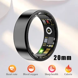 Luxury Smart Ring Gentleman And Ladies IP68 Waterproof Health Monitoring Step Count Multifunction Love Witness Ring Vitality New