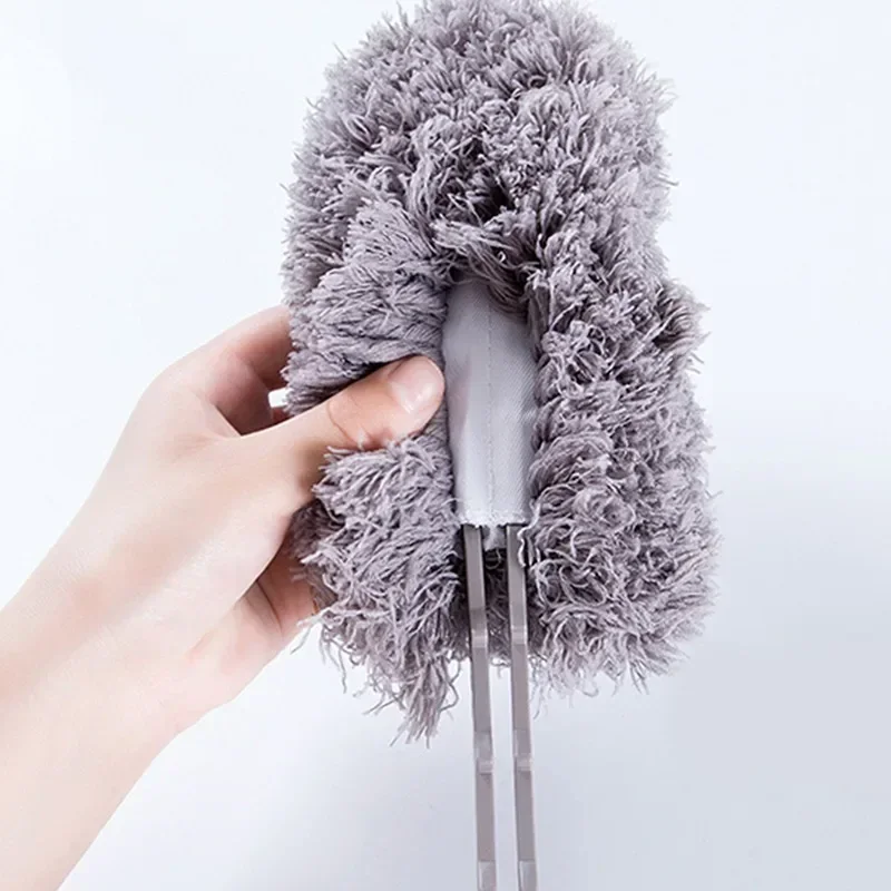 Microfiber Duster Brush Extendable Hand Dust Removal Cleaner Anti Dusting Brush for Home Air-condition Car Furniture Cleaning