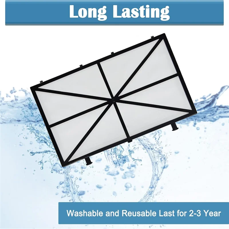 ABLL-6PCS 9991433-R4 Pool Cleaner Filters For Dolphin M200 M400 M500 And Nautilus CC Plus Robotic Pool Cleaner Fine Filter