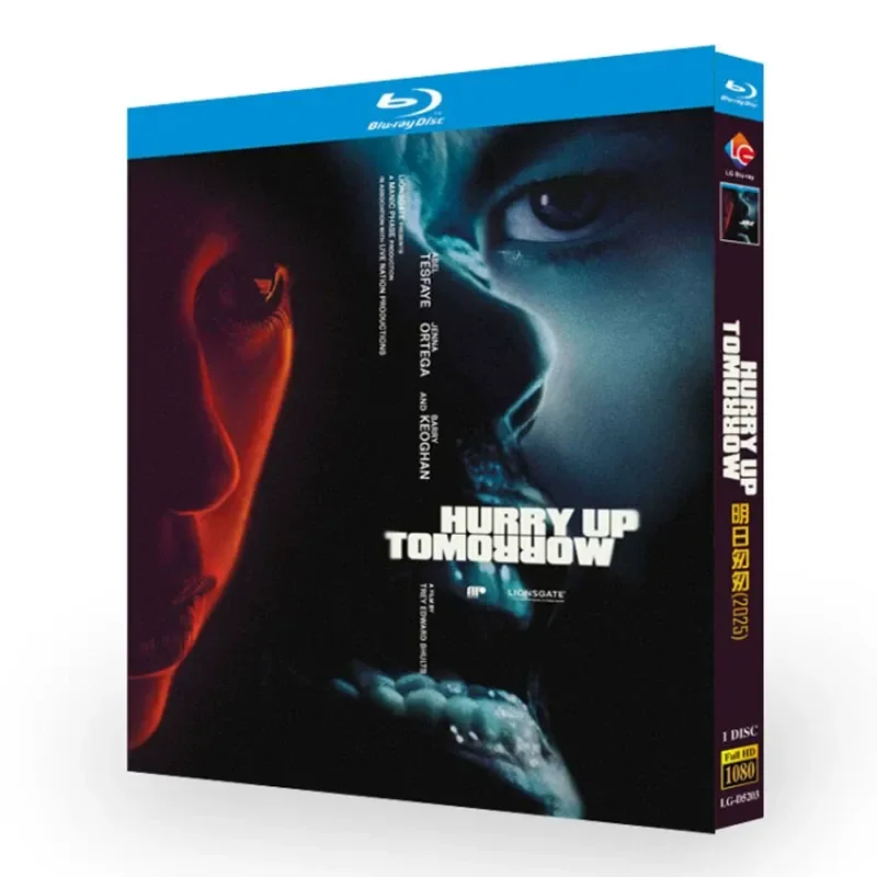 Blu ray Ultra High Definition Movies Tomorrow Rush BD Disc Box Chinese English Traditional Subtitles