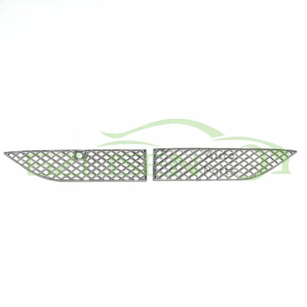 

Для Bentley Bentega 2021, OEM 36A807675L 36A807676E, левый передний правый передний бампер, центральная хромированная решетка с ACC