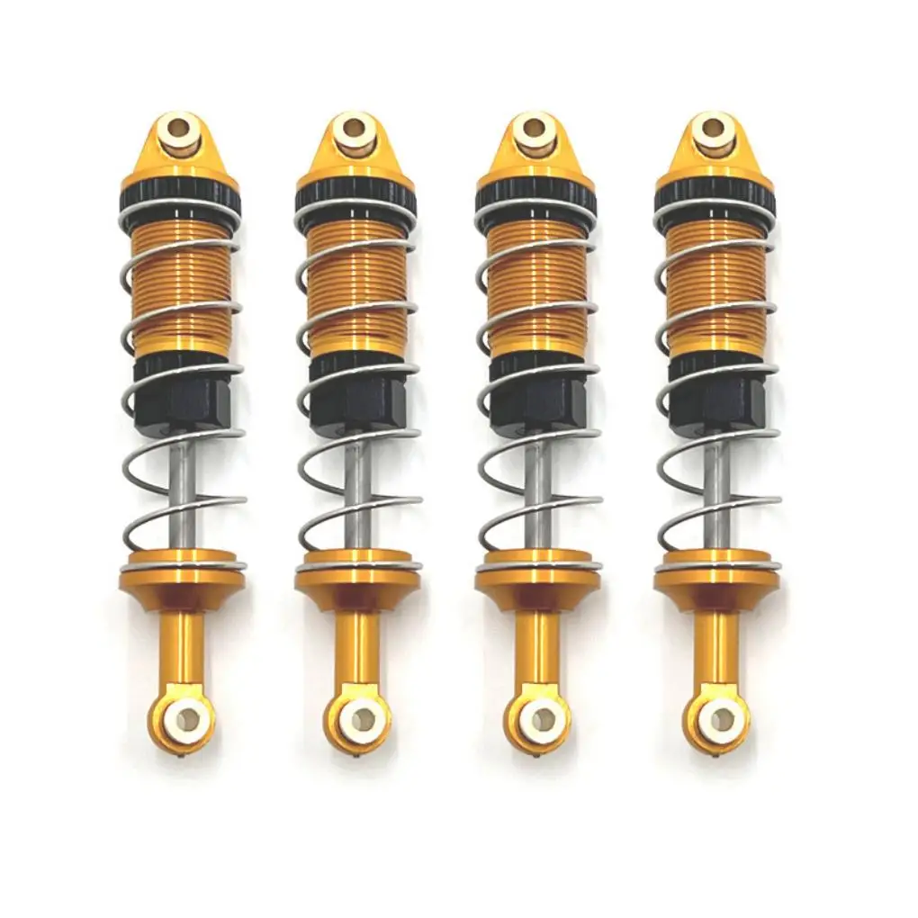 

RCGOFOLLOW Aluminum Alloy Front Rear Shock Absorber Rc Front Rear Shock Absorber For 1/12 MN MN128 MN86 G500 RC Car Part