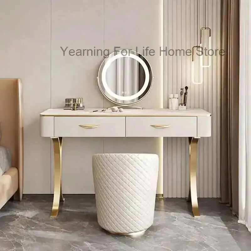 

Vanity Storage White Table Cheap Makeup Mini Nordic Dressing Table Desk Mobile Penteadeiras De Maquiagem Room Furniture
