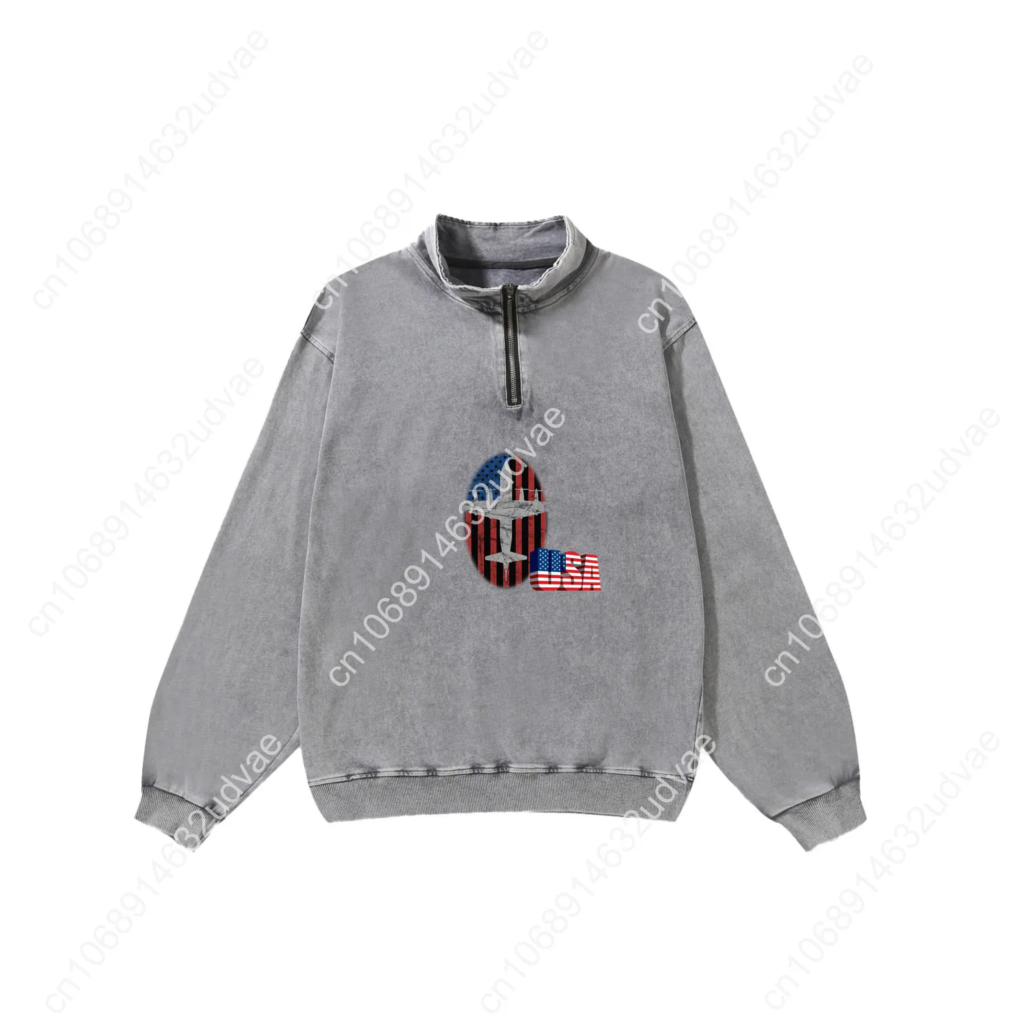 P-3 أوريون خمر العلم الرجعية البلوز رجل امرأة مراهق خمر البلوز نصف سستة قميص العرق صور مخصص الأكمام التي شيرت