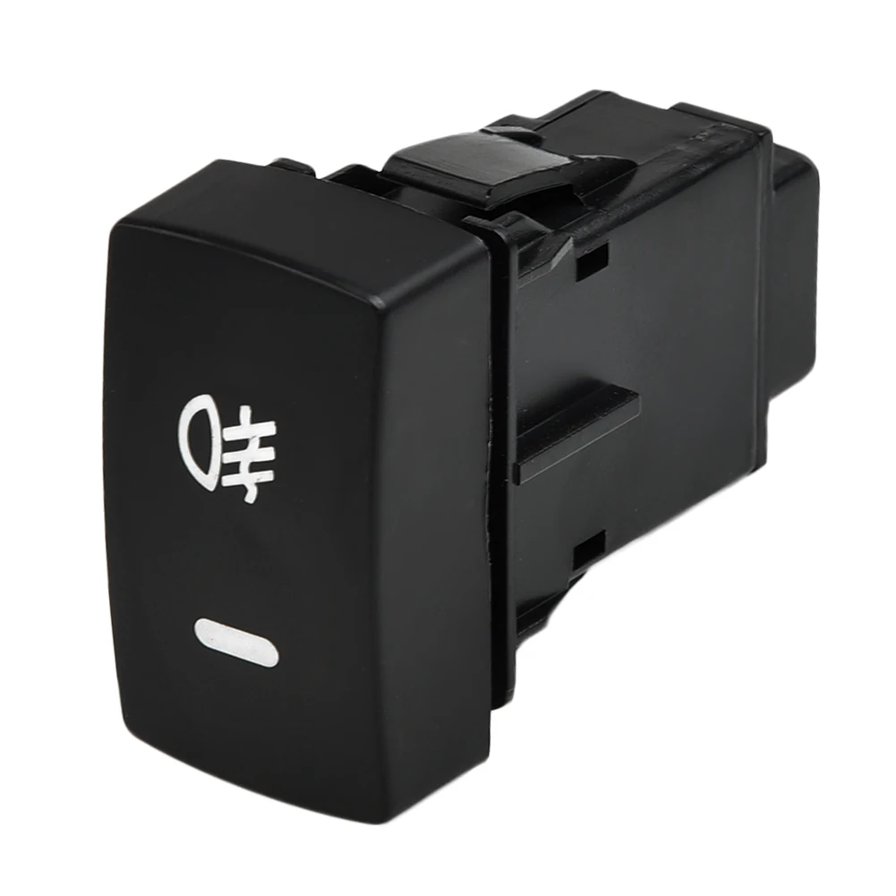 Black 5-Pin LED Car Push Button Fog Light Switch W/ Wire Plastic For Honda For Civic For Accord For CRV 23x43x60mm Interior Part