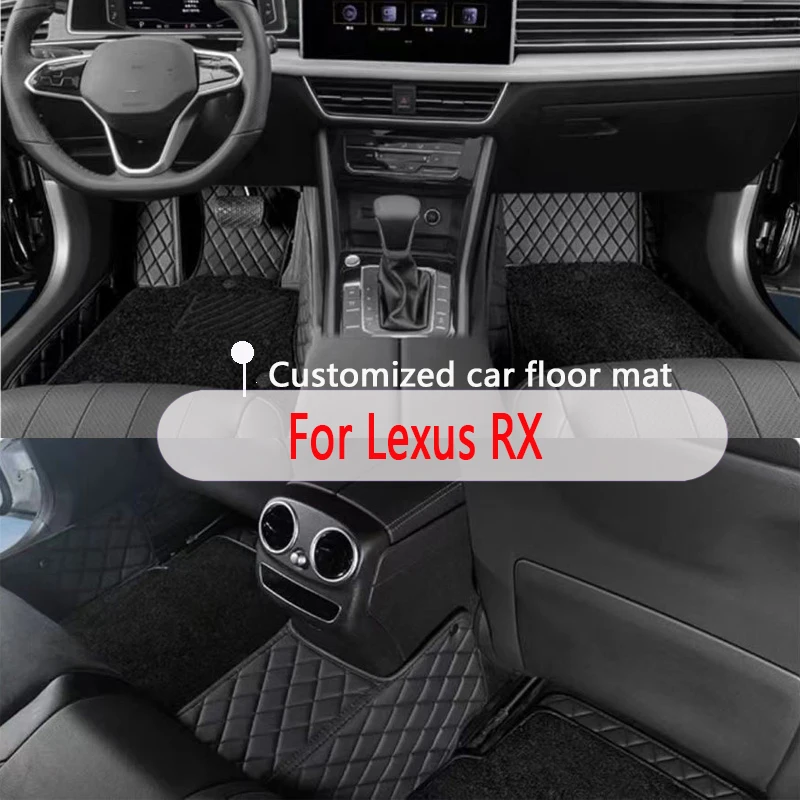 Car Floor Mats Trunk Carpets For Lexus RX AL20 RX350 RX450h RX200T RX350L 2022 21 20 19 18 17 2016 (5 Seater) Interior