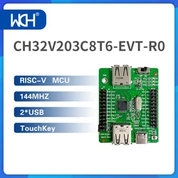 2Pcs/Lot RISC-V MCU CH32V203C8T6 Basic Evaluation Board